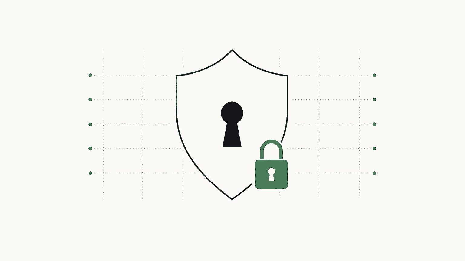 Illustration de la politique de confidentialité et des droits RGPD de Prisme Casino